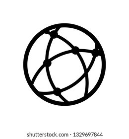 Network icon symbol vector. on white background