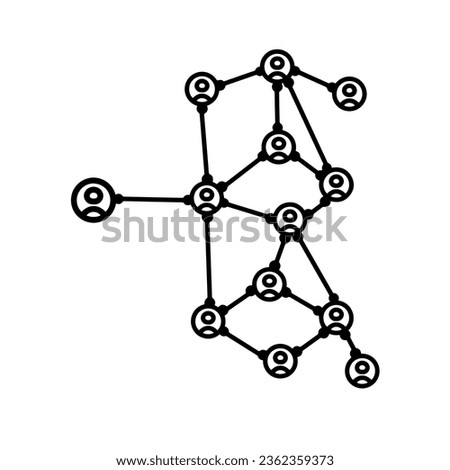 Network Icon, True Black Icon