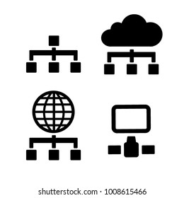 network icon vector
