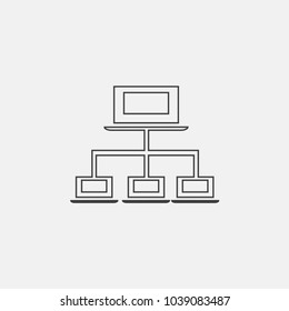 network icon vector