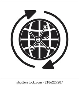 network icon vector design template