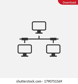 Network icon vector eps 10