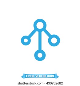 Network icon vector illustration eps10.
