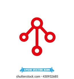 Network icon vector illustration eps10.