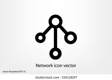 Network icon vector illustration eps10