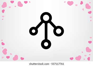 Network icon vector illustration eps10.
