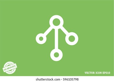 Network icon vector illustration eps10.