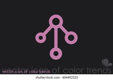 Network icon vector illustration eps10.