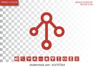 Network icon vector illustration eps10.