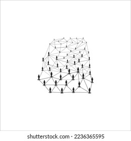 NETWORK ICON VECTOR ILLUSTRATION SYMBOL DESIGN