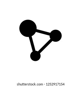 network icon vector on white background