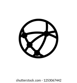network icon vector on white background