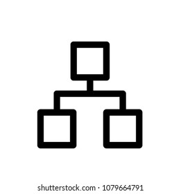 network icon vector pictogram mark symbol 