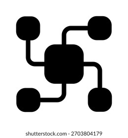 Network Icon Vector Symbol Design Illustration