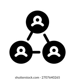 Ilustração de design de símbolo de vetor de ícone de rede