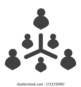 Network Icon vector. User Experience design