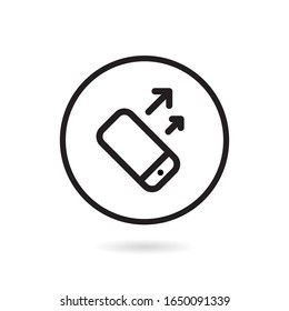Network Icon vector with white background. Simple Network Icon