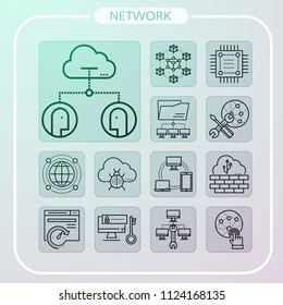 network icons