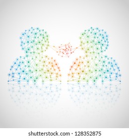 Network Illustration, Vector, Icon