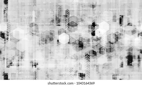 Network Information Stream Background with Binary Code. Innovation Engineering Texture. Data Analytic Technology Pattern. Poster, Advertising Design Background.