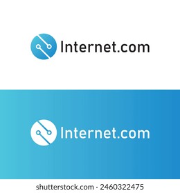 Network Internet logo symbol, Digital Wire logo