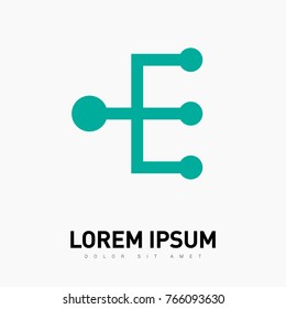 network line vector icon