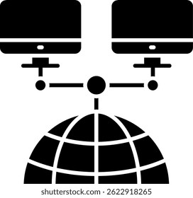 Network Line vector Icon Design