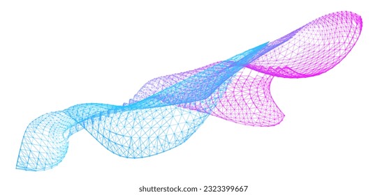 Netzleitungen. Netto-Welleninformationsfluss. Wissenschaftliche Paradigmenlösungen für die Zukunft. Vorwärts sehender Fortschritt. Big Data-Zellen Tiefenanalyse-Vorausplanung Konferenz Hintergrund-Banner. Zurück.