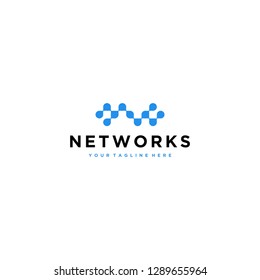 Network logo template