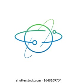 Network logo template vector icon design