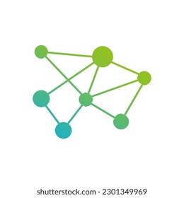 network logo vector design illustration
