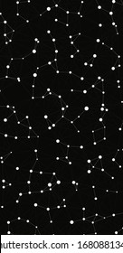 Network Mesh Computation Art background illustration