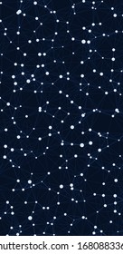 Network Mesh Computation Art background illustration
