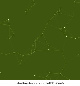 Network Mesh Procedural Art background illustration