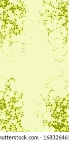 Network Mesh Procedural Art background illustration