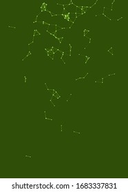 Network Mesh Procedural Art background illustration
