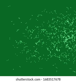 Network Mesh Procedural Art background illustration