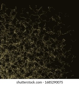 Network Mesh Procedural Art background illustration