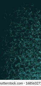 Network Mesh Procedural Art background illustration