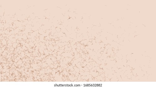 Network Mesh Procedural Art background illustration