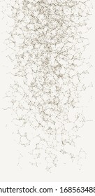 Network Mesh Procedural Art background illustration