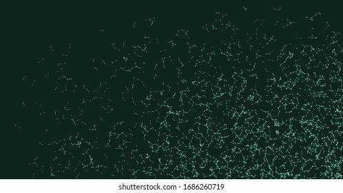 Network Mesh Procedural Art background illustration