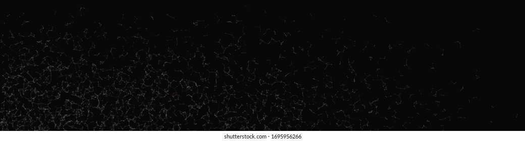 Network Mesh Random Procprocedure Art Hintergrund