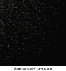 Ilustración de fondo de arte procesal aleatorio de malla de red