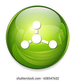 network molecule icon