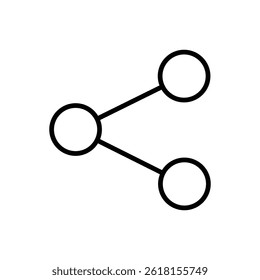 Network node line icons for diagrams