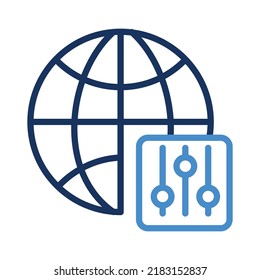 network options Isolated Vector icon which can easily modify or edit

