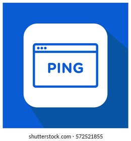 Network ping vector icon