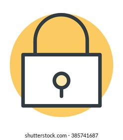 Network Ports Colored Vector icon