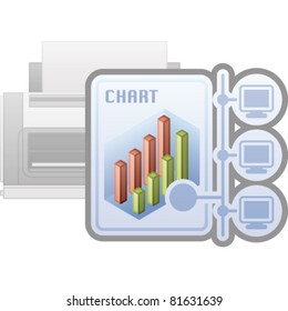 Network Printing Icon